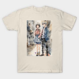 Anime couple T-Shirt